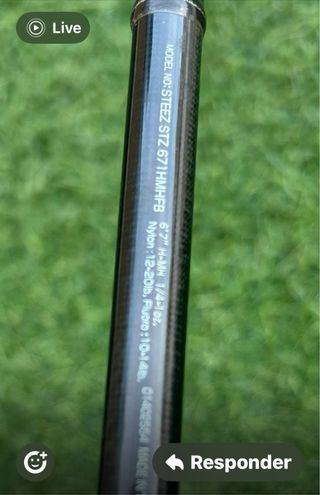 Caña de pesca Daiwa Steez Black Bass