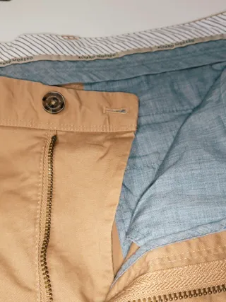 Pantalón Álvaro Moreno Talla 46 Beige Color Camel