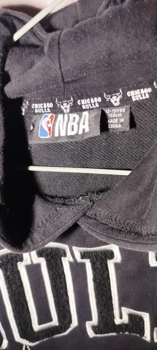 Sudadera Chicago Bulls NBA Talla 12-13 Años