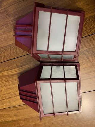 Apliques Luz Exterior Rojos