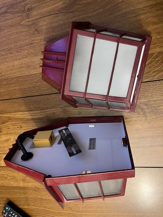 Apliques Luz Exterior Rojos