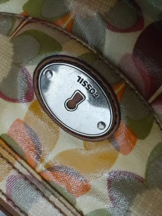 Borsa a tracolla Fossil floreale