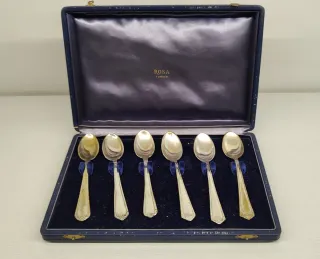 Set 6 Cucchiaini ARG 1000 Rosa Torino