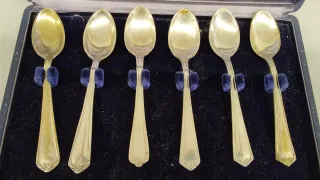 Set 6 Cucchiaini ARG 1000 Rosa Torino