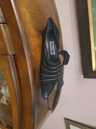 Zapatos de vestir MAGRIT ante tacón fino,  forro
