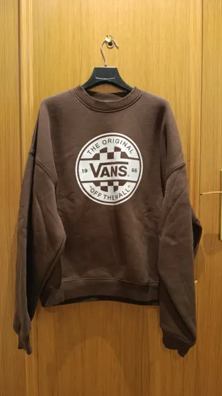 Sudadera Vans Marrón Talla S - M
