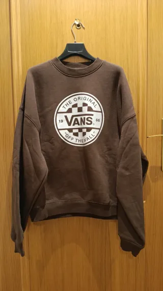 Sudadera Vans Marrón Talla S - M