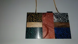 Bolso fiesta exótico único