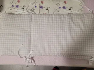 Cuna colecho blanca con ruedas