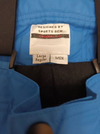 Pantalón y chaqueta de esquí