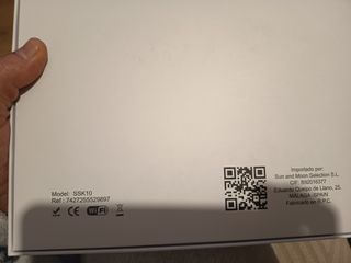 Tablet SSK 10 Negra/Gris