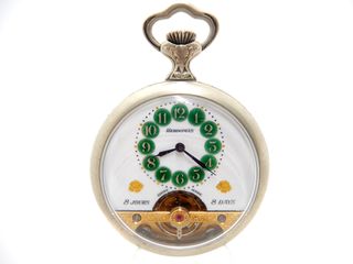 Tasca 8 giorni HEBDOMAS a CARTOUCHE CASSA LAVORATA