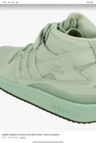 Adidas Ivy Park Forum Mid Verde Talla 38.5