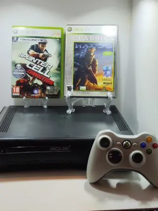 Xbox 360 + 2 Giochi: Splinter Cell & Halo 3