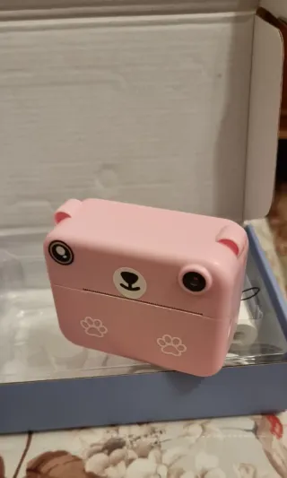 Mini Fotocamera Istantanea Bambini Rosa