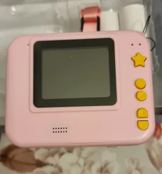 Mini Fotocamera Istantanea Bambini Rosa