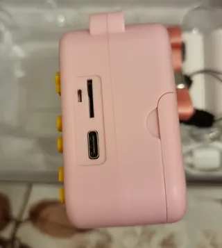 Mini Fotocamera Istantanea Bambini Rosa