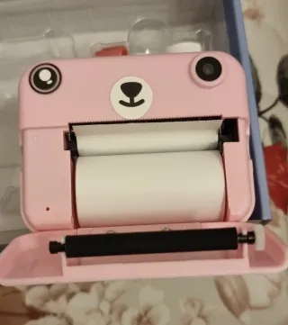 Mini Fotocamera Istantanea Bambini Rosa