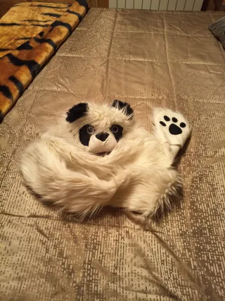Gorro infantil panda