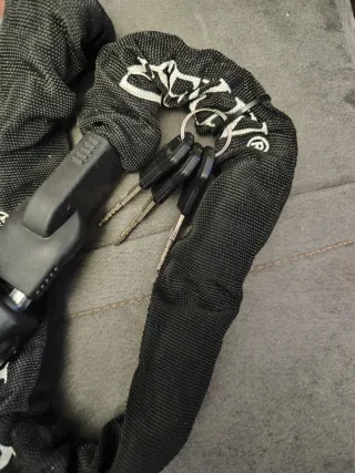 Candado Antirrobo Moto/Bici con Llaves