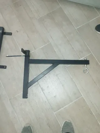 Soportes de pared para saco boxeo