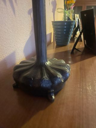 Lámpara Tiffany Diseño Flores Multicolor