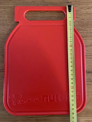 Tagliere Nutella Limited Edition Rosso Nuovo