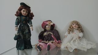 Muñecas de porcelana antiguas (3)