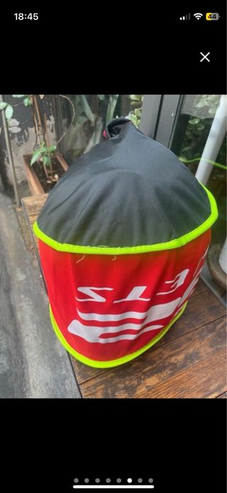 Casco Moto LS2 Talla XS Gris