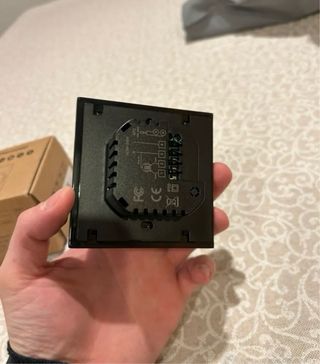 Termostato Knob Thermostat Nero