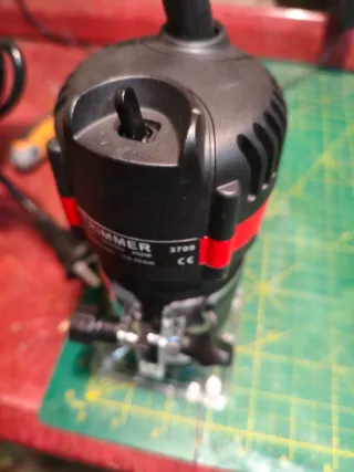 Mini fresadora eléctrica 800W + accesorios