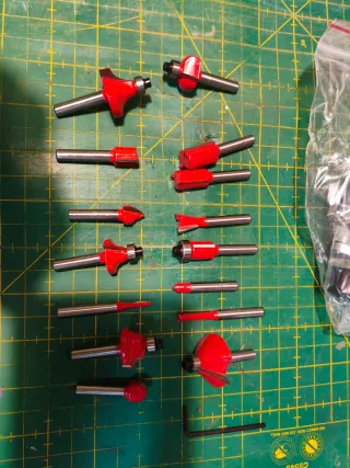 Mini fresadora eléctrica 800W + accesorios