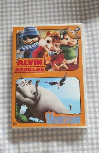 DVD Alvin y las Ardillas y Horton