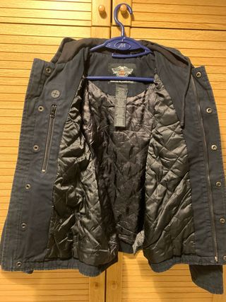 Chaqueta Harley-Davidson Negra con Capucha