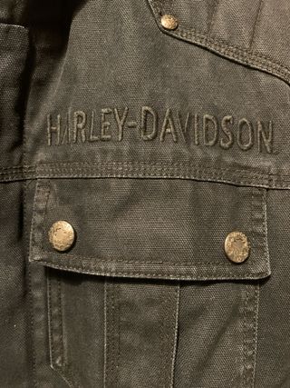 Chaqueta Harley-Davidson Negra con Capucha