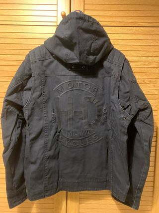 Chaqueta Harley-Davidson Negra con Capucha