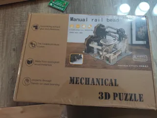 Rompecabezas Mecánico 3D Madera