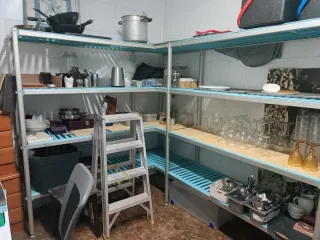 Estantería Polietileno y Aluminio