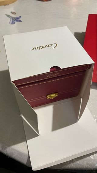 Reloj Cartier Santos Esfera Verde