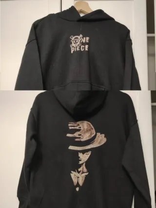 Sudadera Negra One Piece