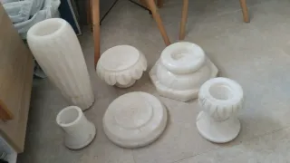 Columnas de Alabastro Macizo Originales