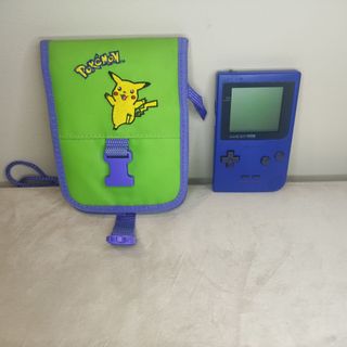 Nintendo Game Boy Pocket Blu + Custodia Pokémon