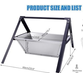 Comedero acero inoxidable 25 L