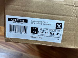 Zapatillas Veja Talla 45 Blancas y Verdes