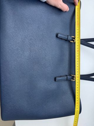 Borsa Michael Kors blu e oro