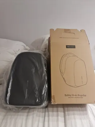 Mochila XD Design antirrobo negra