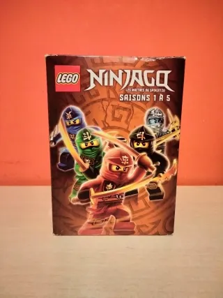 LOTE LEGO NINJAGO TEMPORADAS 1-5  |  10 DVD