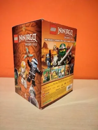 LOTE LEGO NINJAGO TEMPORADAS 1-5  |  10 DVD