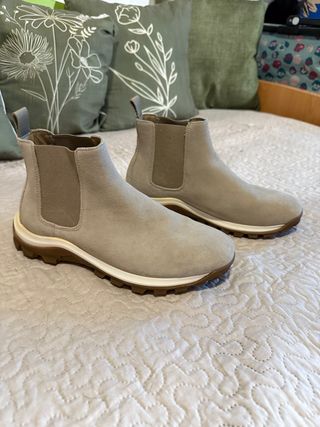 Botas Zara Hombre Talla 40 Beige