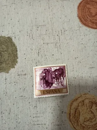 3 Sellos Españoles 40 Cts Peseta